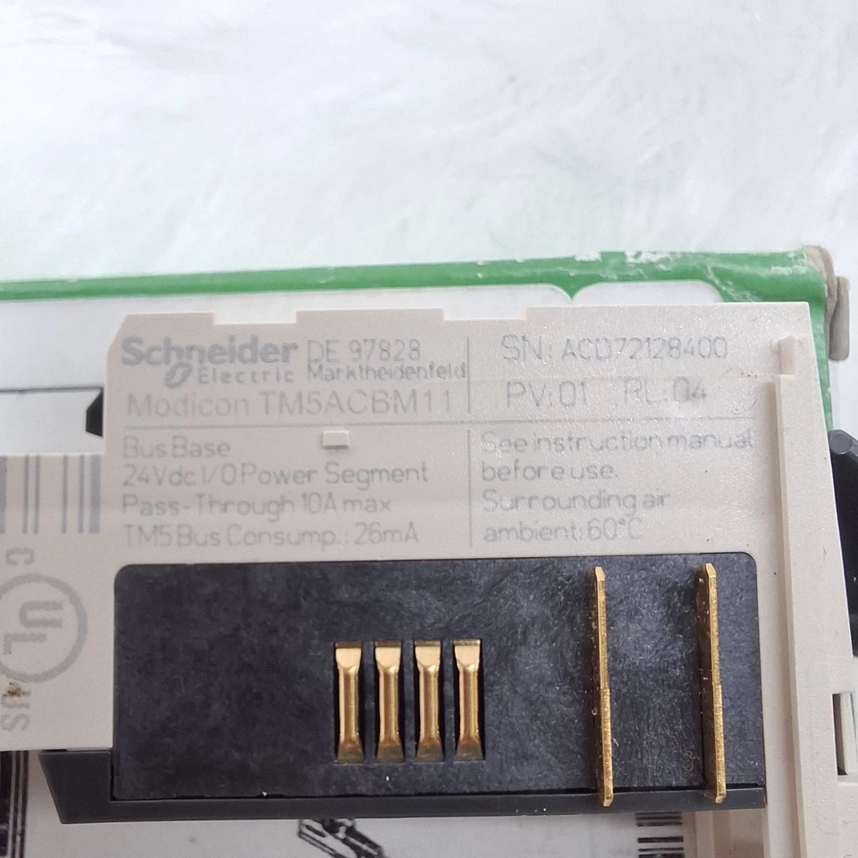 Schneider Electric Modicon TM5ACBM11 Bus Base 24Vdc I/O Power Module